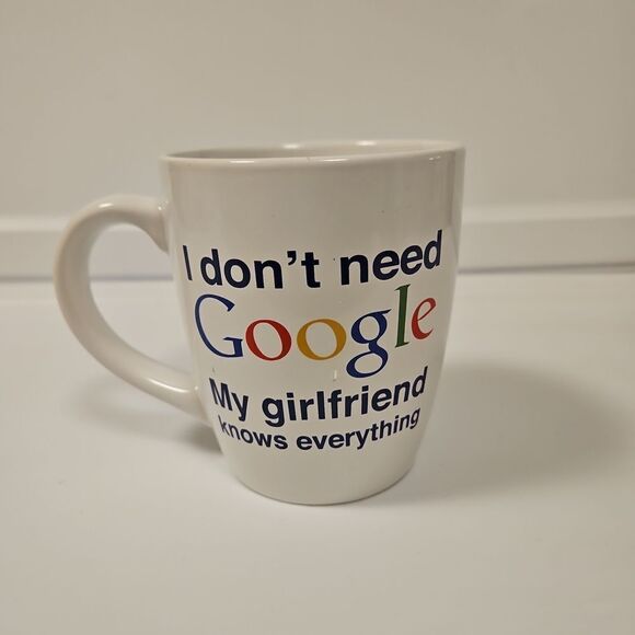 Google Girlfriend Coffee Mug               add photos - Picture 1 of 4